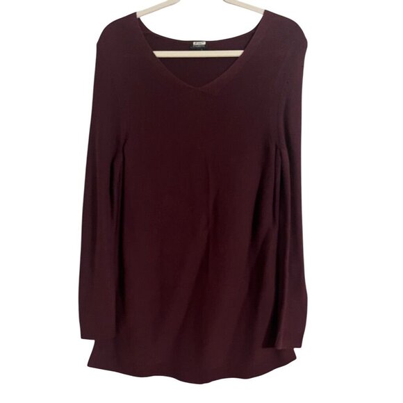 Talbots Sweaters - Talbots Knit Tunic Sweater M Red Old Money Classic Preppy Retro Neutral Minimal